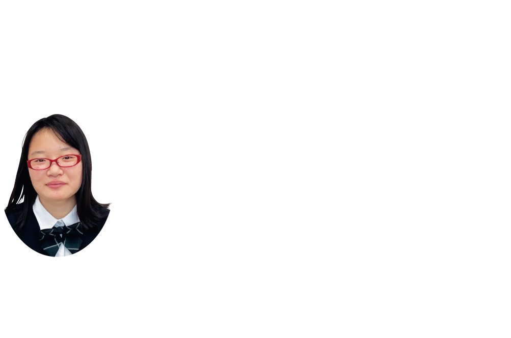 人文科学領域
国語・社会・英語を中心に学習します。
在校生の声
岡村 実生 ／ 近江八幡市立八幡西中学校 出身
私は、大学進学を目指し、この領域を選びました。以前から心理学を学びたいと考えており、そのため人文科学領域で大学進学へ向けた勉強に取り組んでいます。 
人文科学領域は、他の系列に比べ少人数で授業を受けることが多いです。少人数だからこそ、生徒同士の仲がとても良く、落ち着いて授業を受けることができます。内容が難しい授業もありますが、先生方が分かりやすく面白い授業をしてくれるので、よくわかり、楽しく授業を受けることができています。