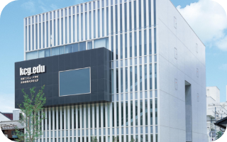 京都コンピュータ学院の校舎外観