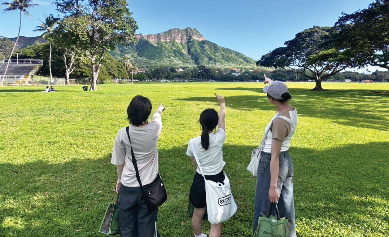 オープンスクールへ参加する生徒たち